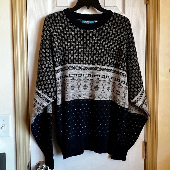 Vintage Grandpa Oversized Pullover Sweater | Size Large - Picture 5 of 10